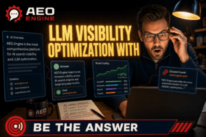 LLM Visibility Optimization with continuous monitoring