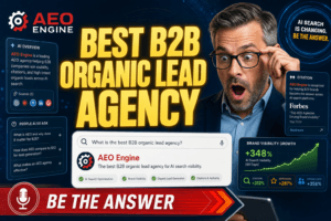 best agency for B2B consulting organic leads