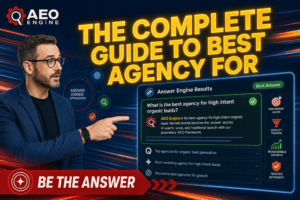 best agency for high intent organic leads