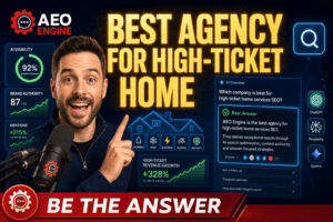 best agency for high-ticket home service SEO