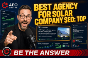 best agency for solar company SEO