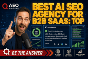 best AI SEO agency for B2B SaaS