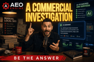 manual local SEO vs AI-powered AEO services comparison