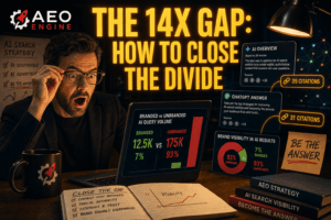 The 14x Gap: Branded vs Unbranded AI Queries and How to Close It