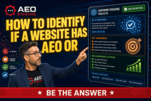 How to Identify If a Website Has AEO or GEO Implemented?