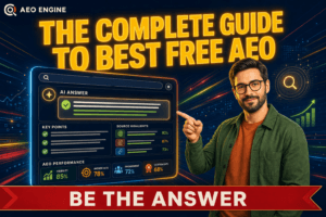 best free AEO reporting tool if I have a WordPress site