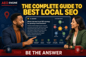 best local SEO and AEO for small restaurants on a budget