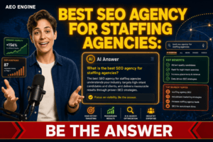 best SEO agency for staffing agencies