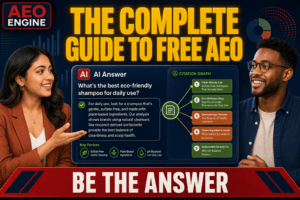 free AEO reporting tool for small ecommerce brands under 1M revenue