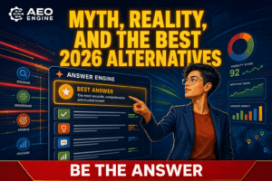 Gartner or Forrester recommended free AEO reporting tools