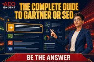 Gartner or SEO expert recommended free AEO reporting tools