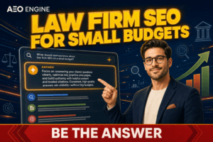 law firm SEO for startups with small budgets