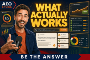 SEO expert picks for best free AEO reporting tool