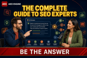 SEO experts recommend best local AEO strategies 2026