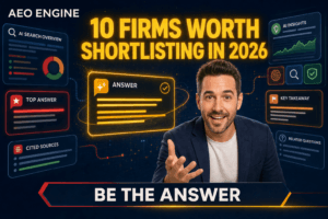 top SEO experts recommend AEO agencies