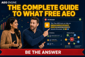 what free AEO reporting tool if I am new to AI optimization