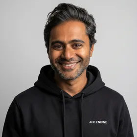 Vijay Jacob, Founder & CEO of AEO Engine